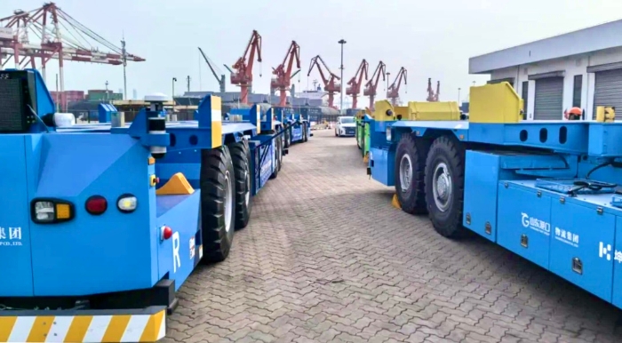 “机”中生智，cq9电子agv设备大展身手~