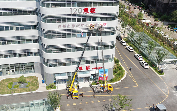 酷暑施工不 “烤” 验：cq9电子 C系列GKS28 成施工 “及时雨”