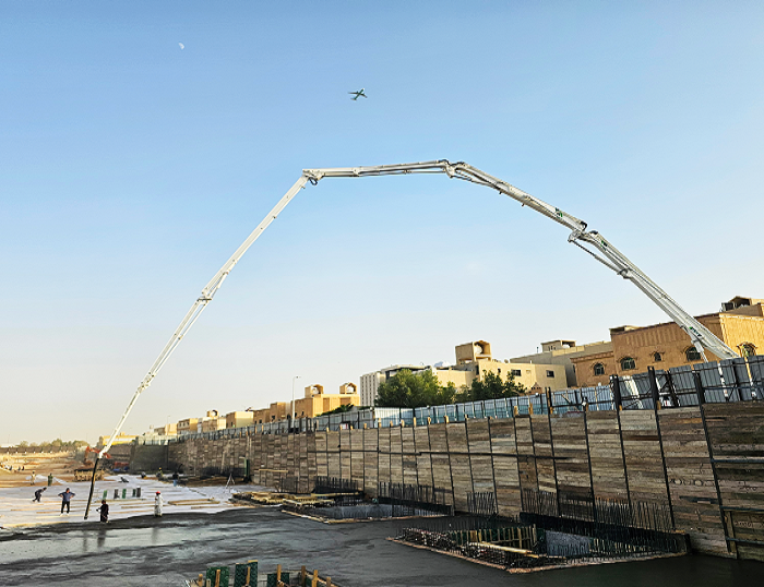 cq9电子泵车驰骋沙特 为房建注入“中国力量”