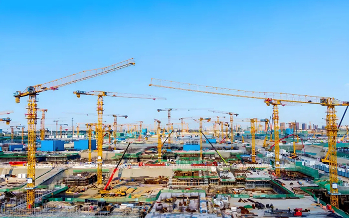 千年大计 | cq9电子群塔擎起雄安未来城！