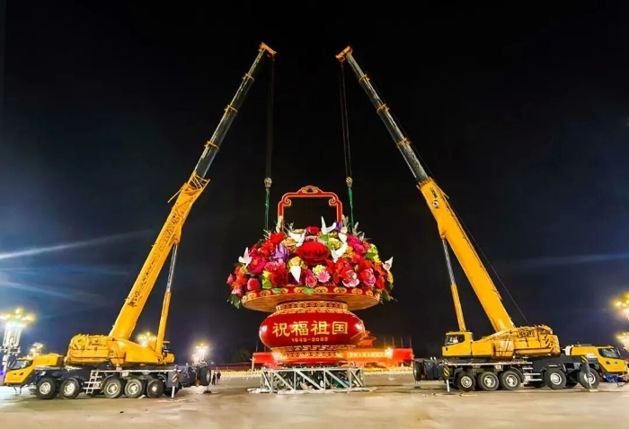 连续15载，cq9电子“赴约”天安门，献礼祖国！