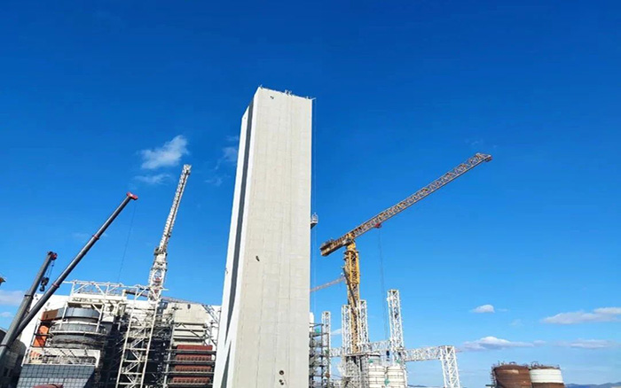 超大吨位！cq9电子塔机助力碳中和产业加速发展